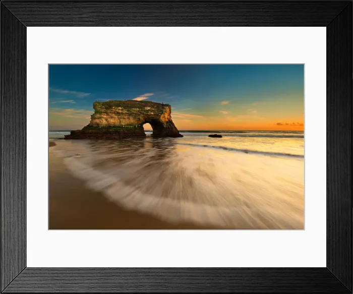 Framed Print : Natural Bridge Sunset Framed Print : Natural Bridge Sunset