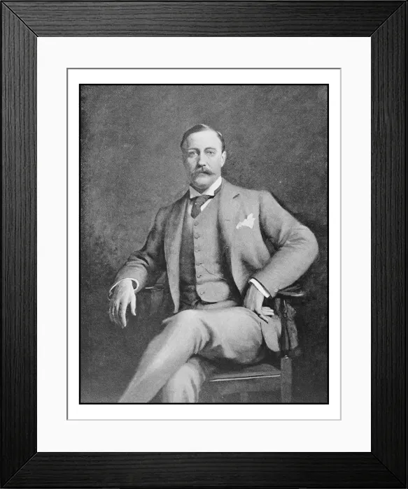 Framed Print : Antique photo of paintings: Man portrait Framed Print : Antique photo of paintings: Man portrait