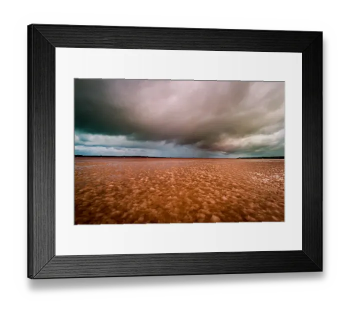 Framed Print : Pink Lake of Hutt Lagoon Framed Print : Pink Lake of Hutt Lagoon
