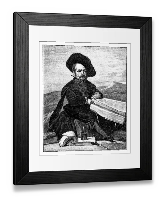 Framed Print : The Jester Don Diego de Acedo is one of a series of portraits of jesters at the court of Philip IV of Spain by Diego VelAazquez Framed Print : The Jester Don Diego de Acedo is one of a series of portraits of jesters at the court of Philip IV of Spain by Diego VelAazquez