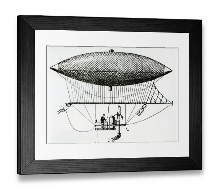 Framed Print : air traffic, aircraft, aviation, drawing, drawn, german, historic, illustrations Framed Print : air traffic, aircraft, aviation, drawing, drawn, german, historic, illustrations