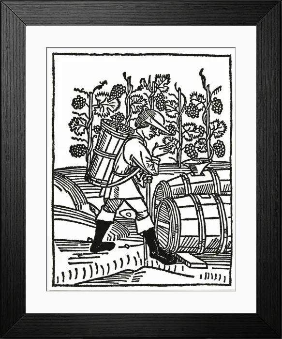 Framed Print : arts and crafts, drawing, drawn, handicraft, historic, illustrations, middle ages Framed Print : arts and crafts, drawing, drawn, handicraft, historic, illustrations, middle ages