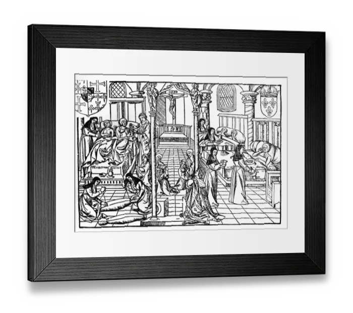 Framed Print : arts and crafts, building, drawing, drawn, handicraft, health, historic, illustrations Framed Print : arts and crafts, building, drawing, drawn, handicraft, health, historic, illustrations