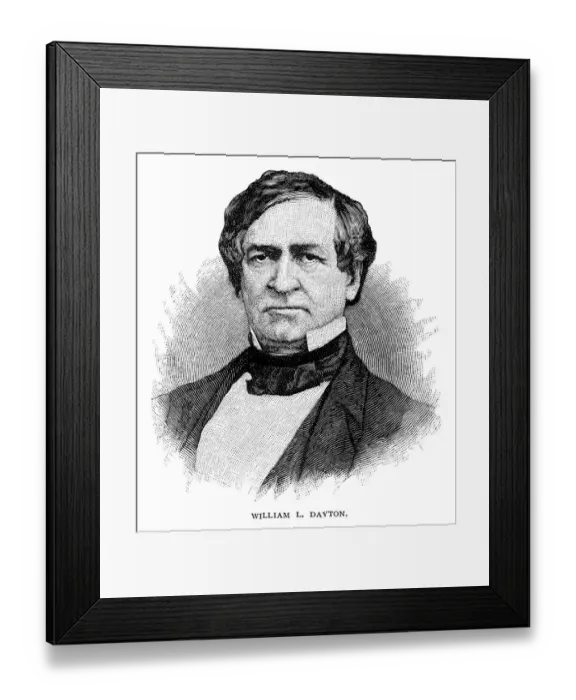 Framed Print : William Lewis Dayton Framed Print : William Lewis Dayton