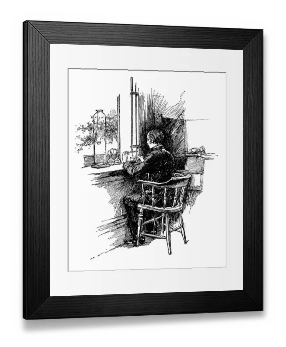 Framed Print : Scientific experiment Framed Print : Scientific experiment