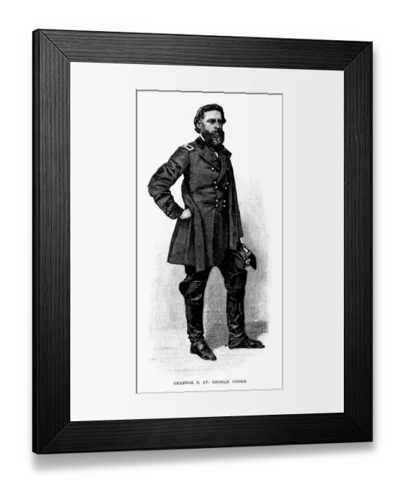 Framed Print : General Philip St. George Cooke Framed Print : General Philip St. George Cooke