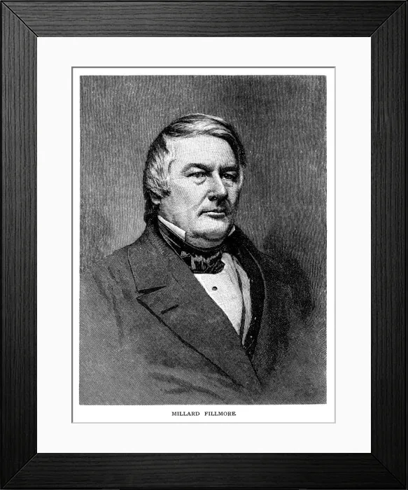 Framed Print : Millard Fillmore Framed Print : Millard Fillmore