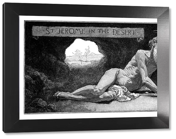 Saint Jerome in the desert