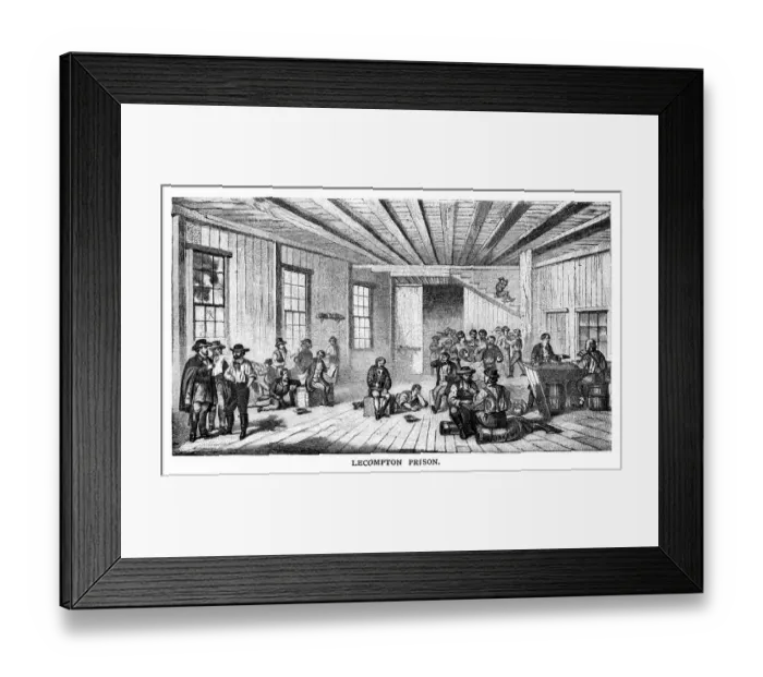 Framed Print : Lecompton prison Framed Print : Lecompton prison