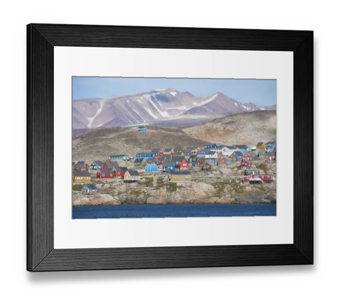 Framed Print : Ittoqqortoormiit, Greenland Framed Print : Ittoqqortoormiit, Greenland