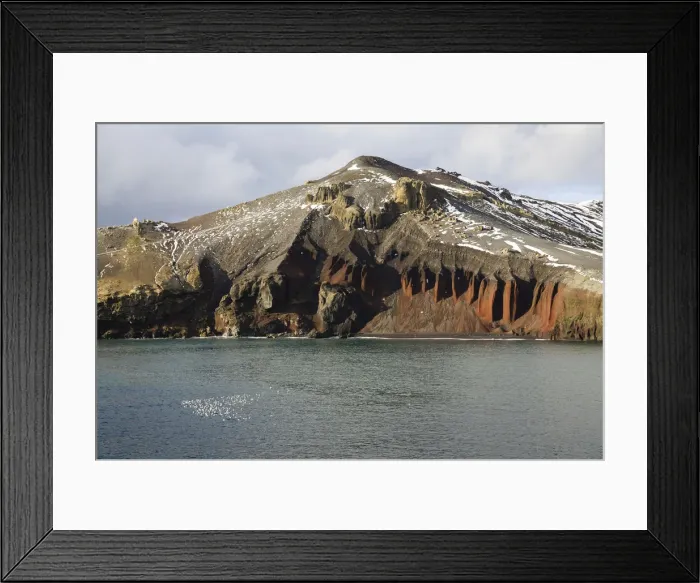 Framed Print : Deception Island, South Shetland Islands, Antarctica Framed Print : Deception Island, South Shetland Islands, Antarctica