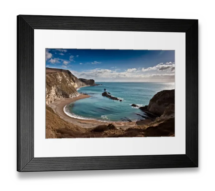 Framed Print : Dorset Cove Framed Print : Dorset Cove