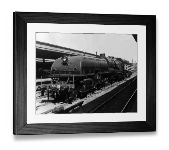 Framed Print : Steam Locomotive