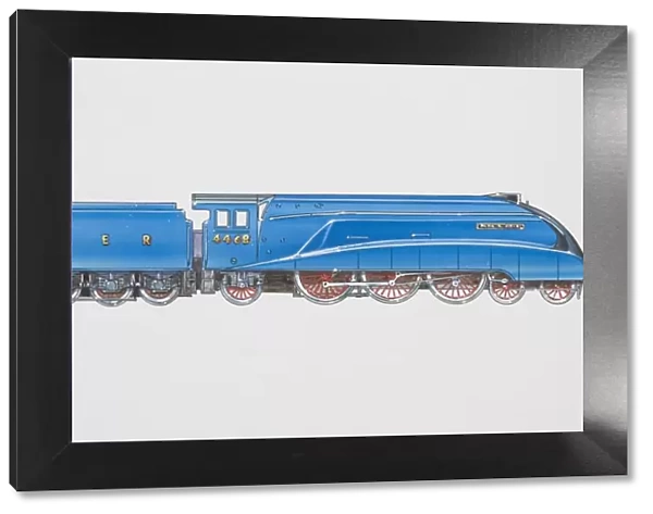 Technology, Transportation, Railways, Trains, Locomotives, Steam, LNER Mallard, British
