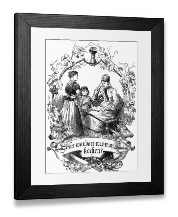 Framed Print : What will we cook tomorrow: women reading a cookbook Framed Print : What will we cook tomorrow: women reading a cookbook