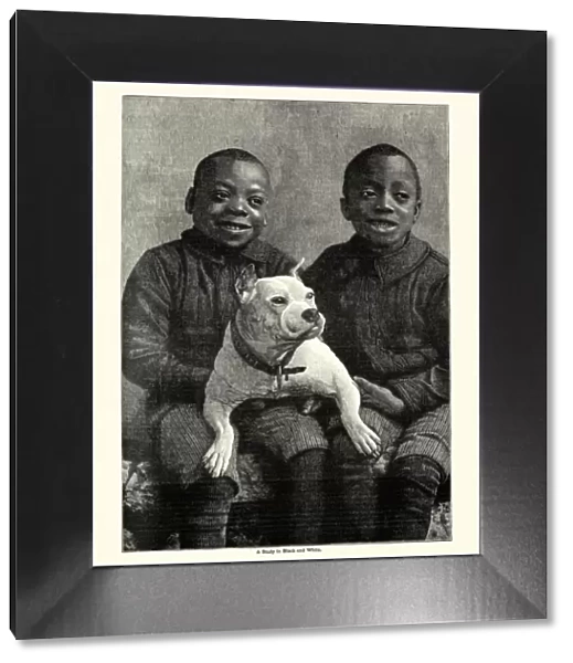 1890s, 19th Century, African American, African Ethnicity, Animal, Animal Themes, Antique