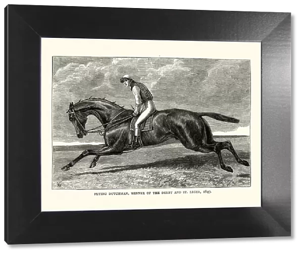 Flying Dutchman, a British Thoroughbred racehorse, 19th century