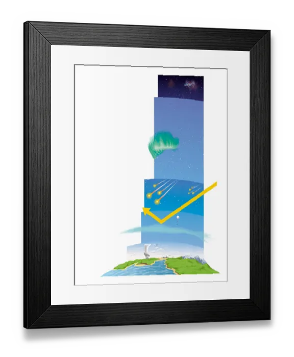 Framed Print : air, colour, earth, exosphere, layer, mesosphere, nobody, plain background, star Framed Print : air, colour, earth, exosphere, layer, mesosphere, nobody, plain background, star