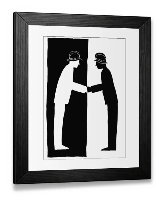 Framed Print : Agreement. adults, Dorling Kindersley Prints, 909919264 Framed Print : Agreement. adults, Dorling Kindersley Prints, 909919264