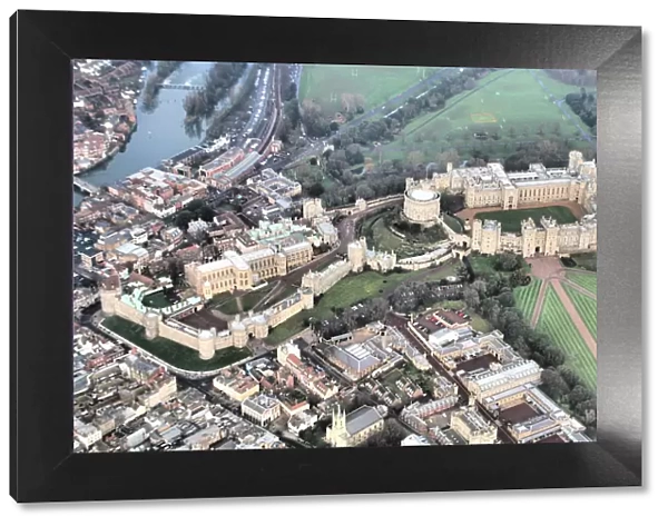 Aerial View of Windsor Castle