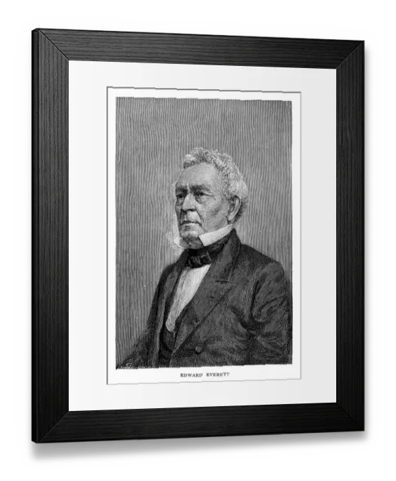 Framed Print : Edward Everett Framed Print : Edward Everett