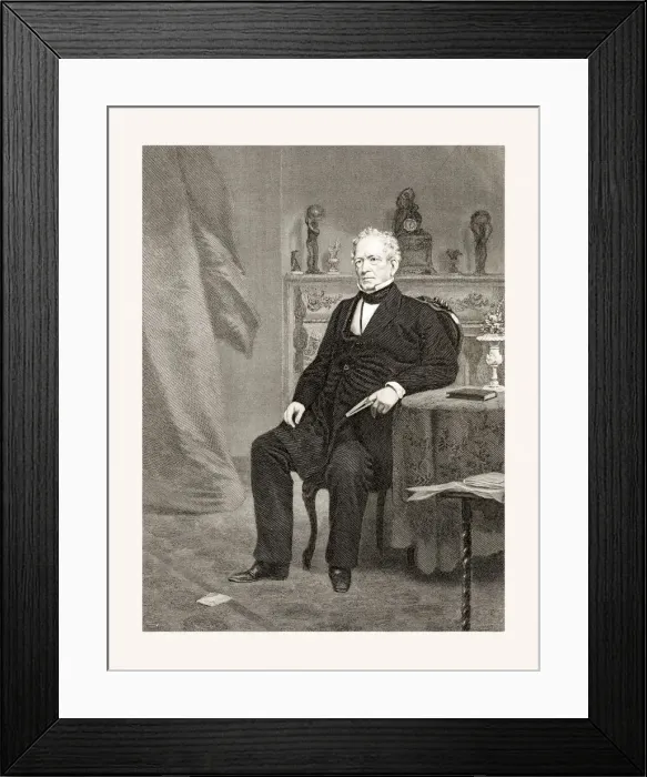 Framed Print : Edward Everett, 19 century portrait Framed Print : Edward Everett, 19 century portrait