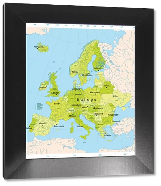 Europe Vector Map