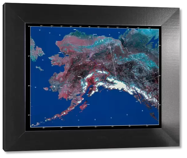 Photomosaic of Alaska