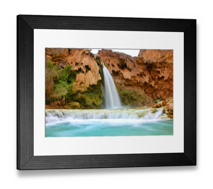 Framed Print : Picture Perfect Havasu Falls Framed Print : Picture Perfect Havasu Falls
