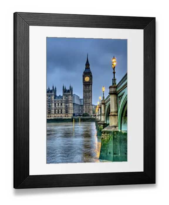 Framed Print : Big Ben. London, UK Framed Print : Big Ben. London, UK