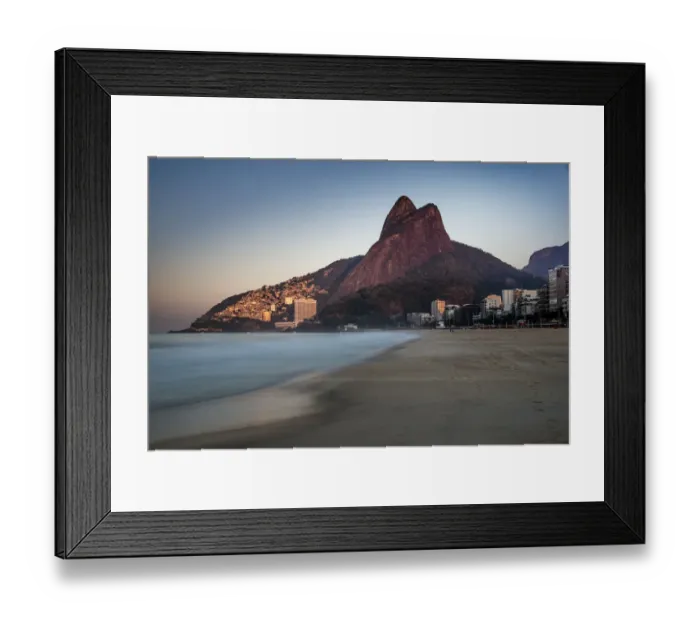 Framed Print : Ipanema Beach, Rio de Janeiro Framed Print : Ipanema Beach, Rio de Janeiro