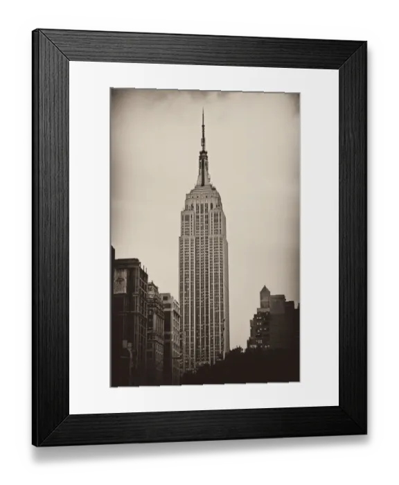 Framed Print : Empire State Building, New York City Framed Print : Empire State Building, New York City