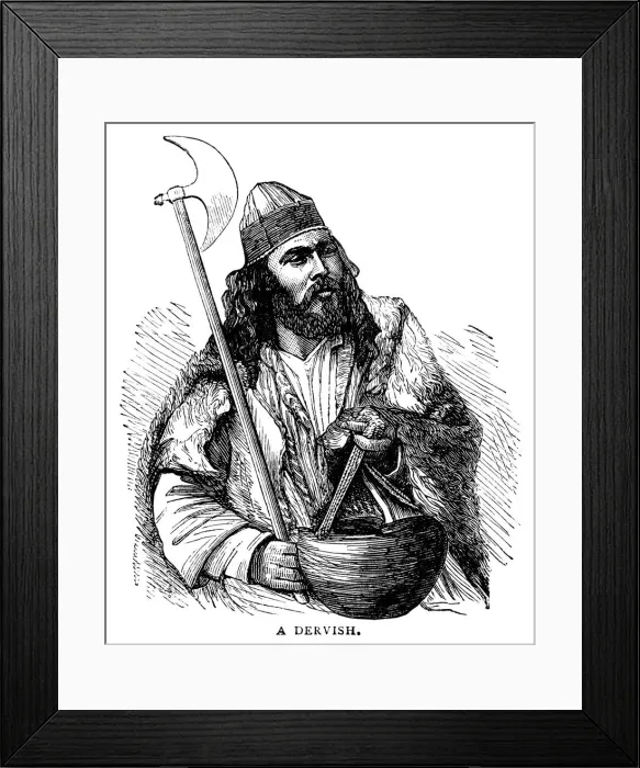 Framed Print : Turkish Dervish Framed Print : Turkish Dervish