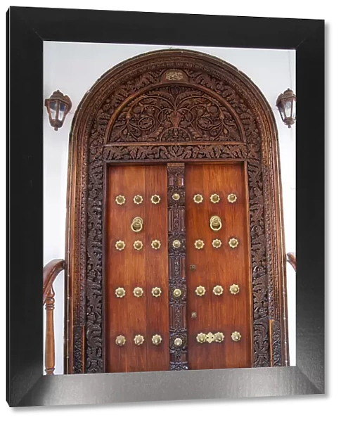 Ornate Door, Stone Town, Zanzibar