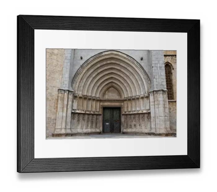 Framed Print : Cathedral of Saint Mary of Girona Framed Print : Cathedral of Saint Mary of Girona