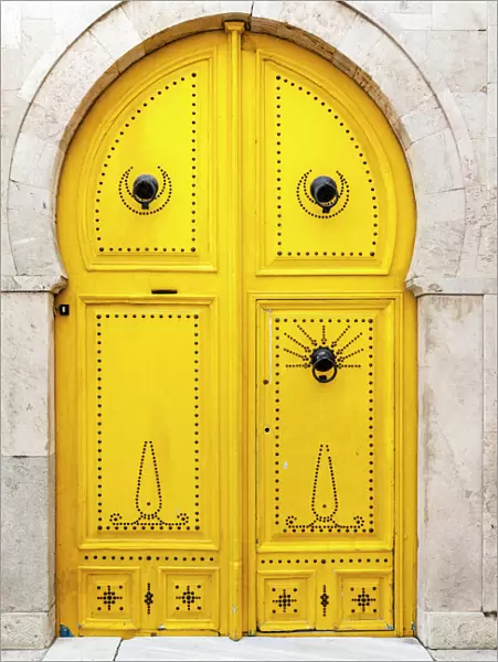 Doorway in the Medina of Tunis