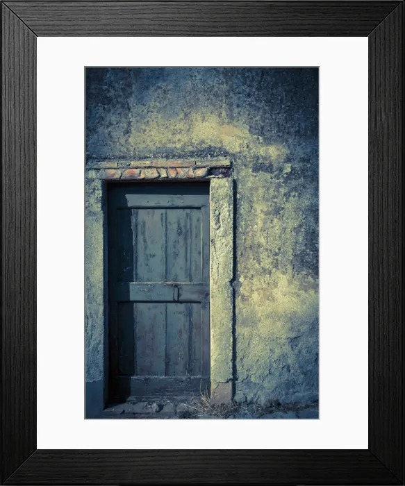 Framed Print : Ancient doorway bathed in atmospheric light Framed Print : Ancient doorway bathed in atmospheric light