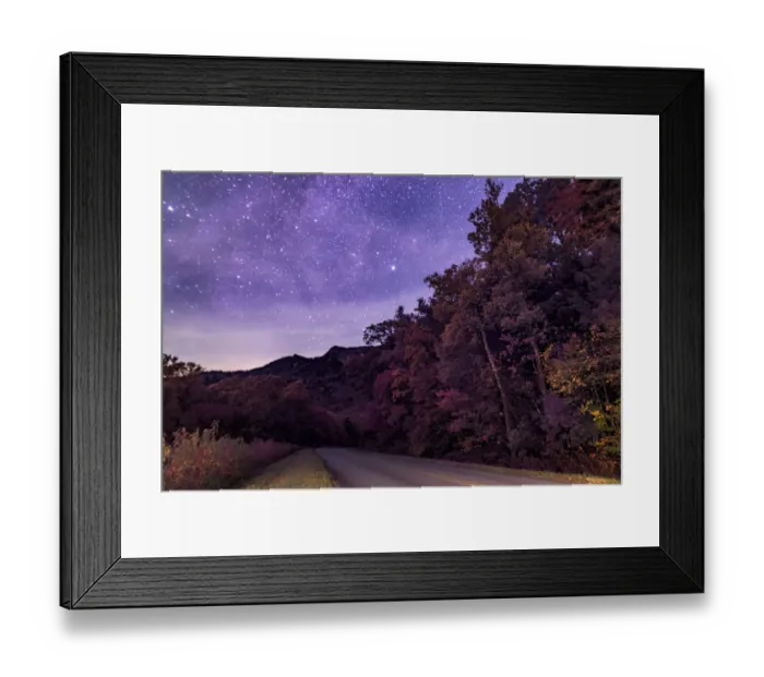 Framed Print : Stars of the Parkway Framed Print : Stars of the Parkway