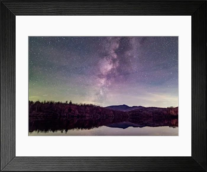 Framed Print : A night below the Milky Way Framed Print : A night below the Milky Way