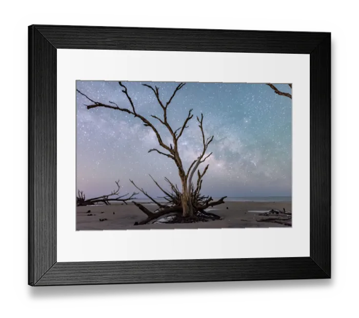 Framed Print : Edisto Island Milky Way