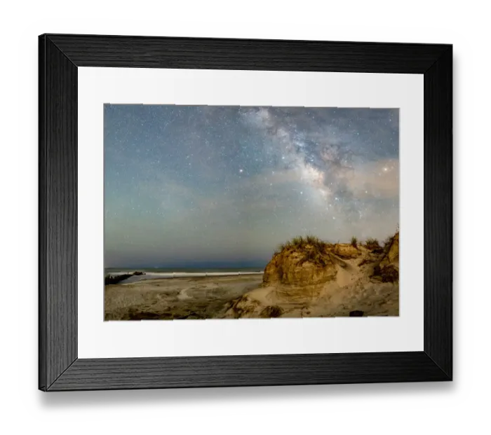 Framed Print : Folly Badlands Milky Way Framed Print : Folly Badlands Milky Way