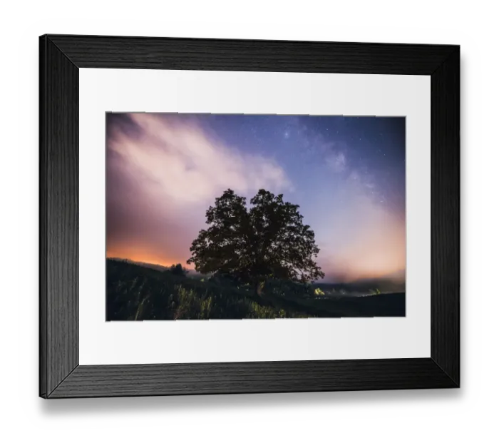 Framed Print : Cream. The milky way rising over the Blue Ridge Parkway with creamy colored Framed Print : Cream. The milky way rising over the Blue Ridge Parkway with creamy colored
