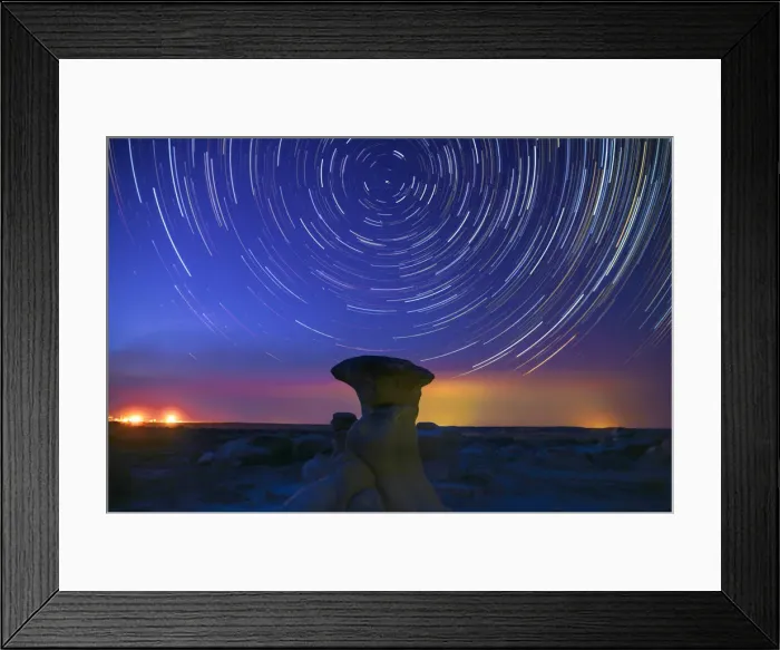 Framed Print : A Portal to Bisti Badlands Framed Print : A Portal to Bisti Badlands