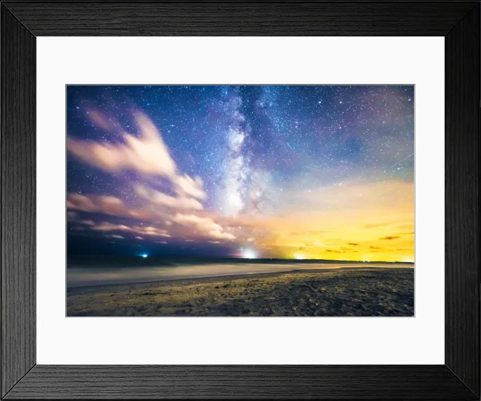 Framed Print : Starburst Milky Way Galaxy Framed Print : Starburst Milky Way Galaxy