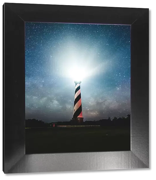 Cape Hatteras Light House and the Milky Way