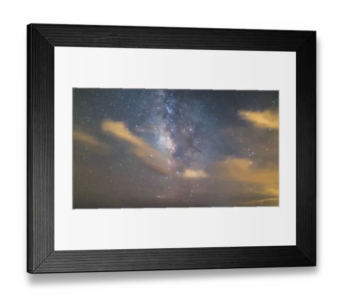 Framed Print : The heart of the milky way Framed Print : The heart of the milky way