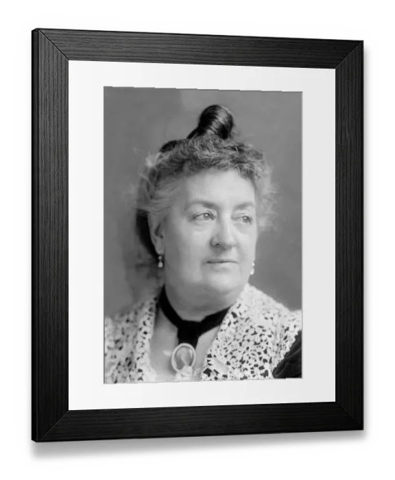 Framed Print : Elderly Miss Framed Print : Elderly Miss
