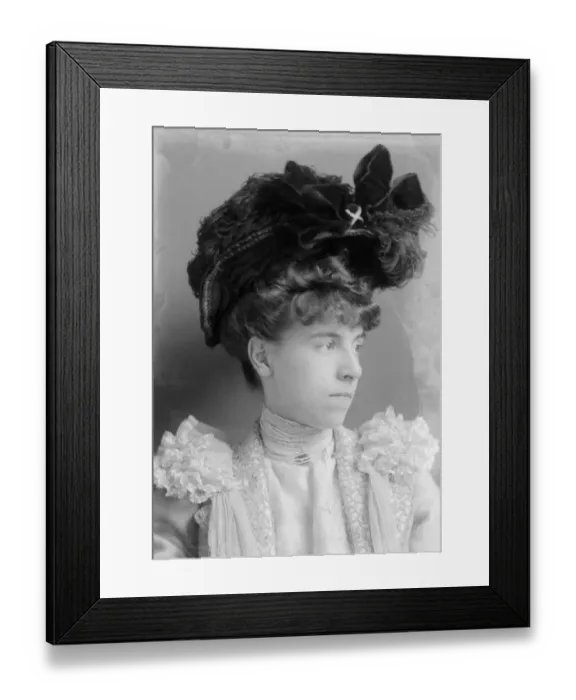 Framed Print : Edwardian Hat