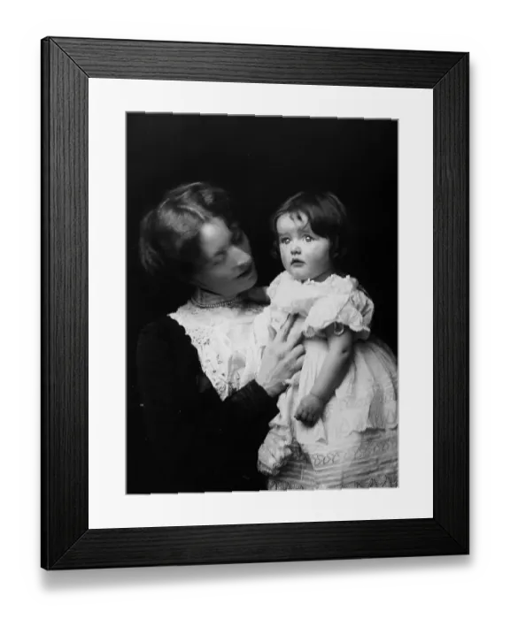 Framed Print : Mother And Child