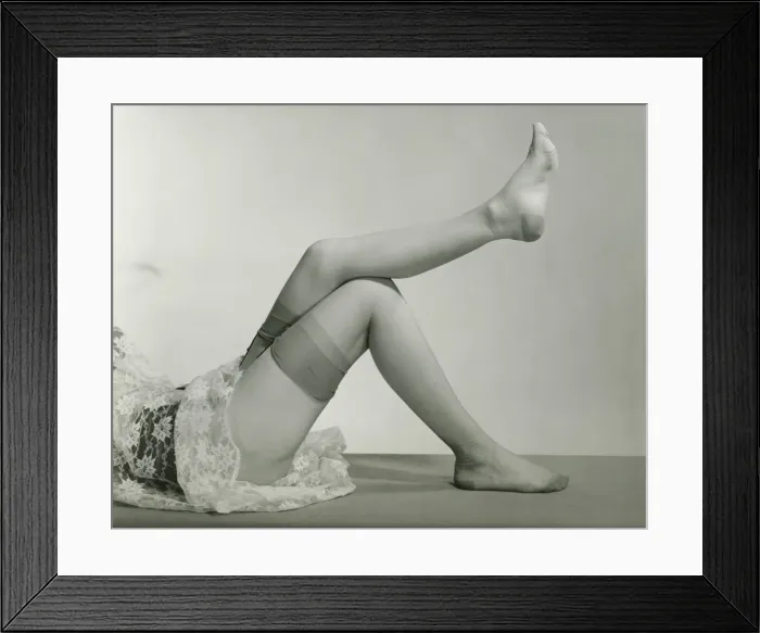 Framed Print : black and white, photography, Low section, White background, Lying down, Dressing up Framed Print : black and white, photography, Low section, White background, Lying down, Dressing up